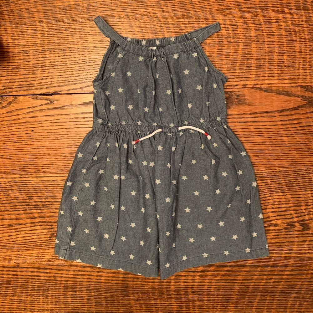 Carters Chambray Dress with Stars